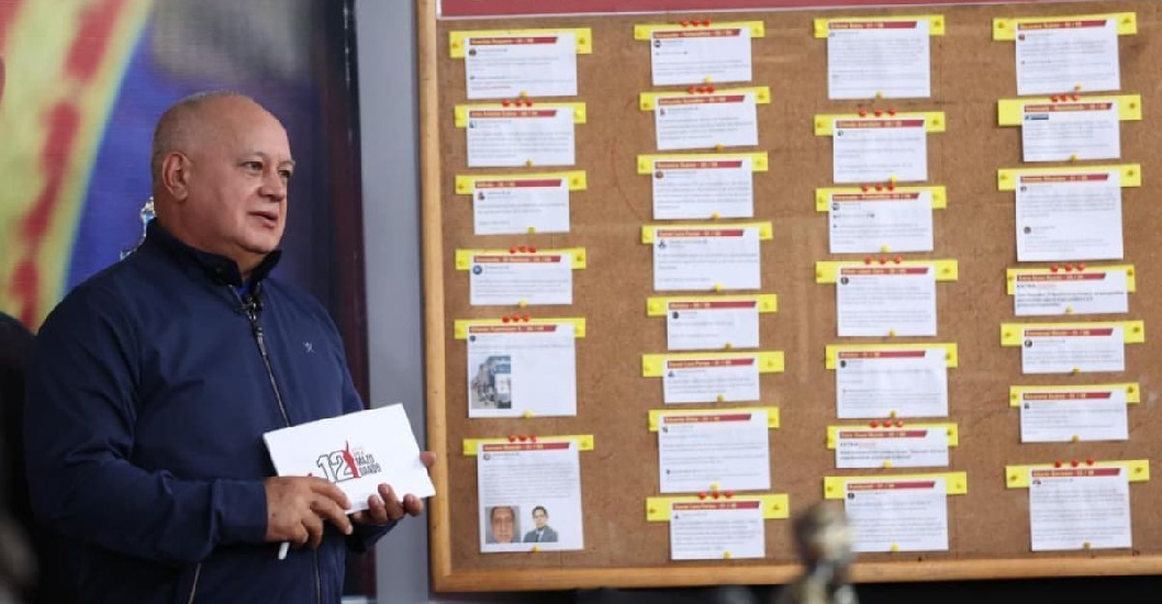 ¡DEPURACIÓN DE LOS CUERPOS DE SEGURIDAD! Diosdado Cabello: Se han dado de baja a 22 mil funcionarios policiales debido a que incurrieron en malas acciones
