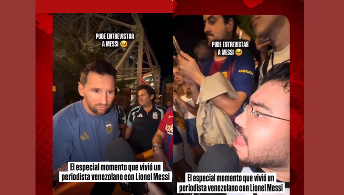 ¡EL GESTO DE MESSI CON UN PERIODISTA EN SILLA DE RUEDAS! La intrepidez y oportunismo del comunicador venezolano que da la vuelta al mundo || Video