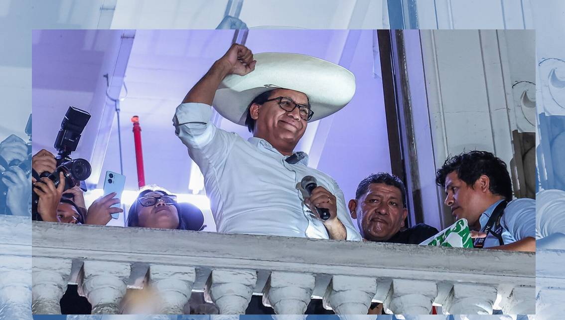 ¡KEIKO SE PONE LAS MANOS EN LA CABEZA! Roberto Sánchez toma la delantera al llegar al 93,92 % del escrutinio en Perú