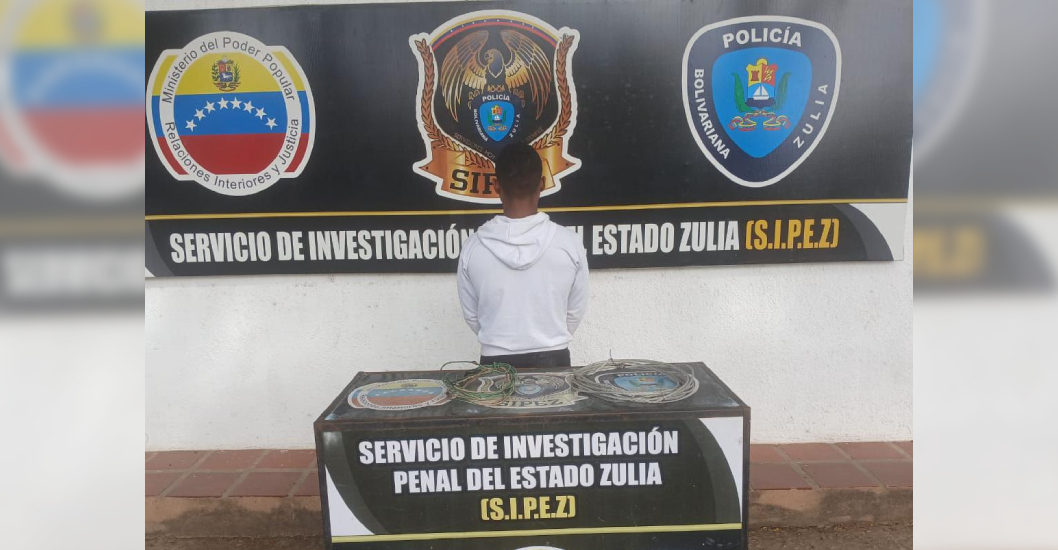 ¡ENCONTRADA LA EVIDENCIA EN SU CASA! SIPEZ captura a hombre señalado de hurto en una vivienda de Maracaibo