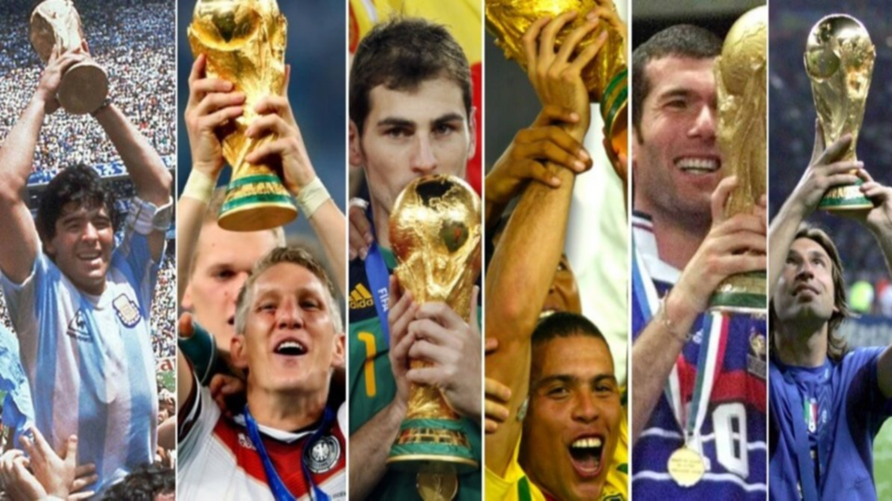 ¡HAN SABOREADO LA COPA DEL MUNDO! Estas son las selecciones que han ganado el Mundial de fútbol