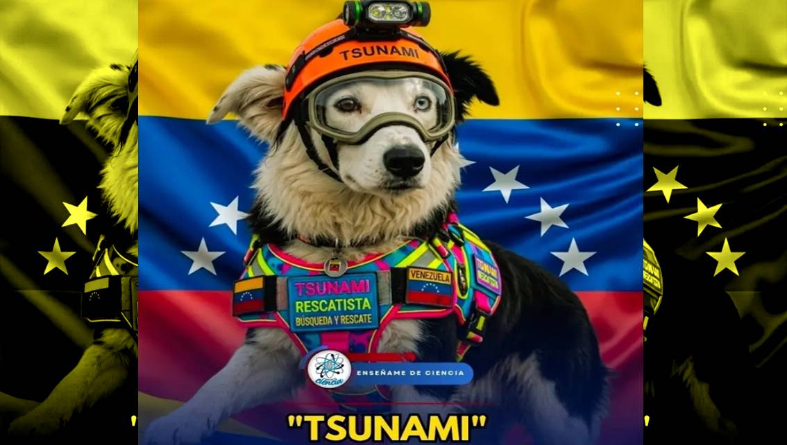 ¡LA VALEROSA PRESENCIA DE ‘TSUNAMI’! Conoce la historia del héroe que un día fue rescatado del maltrato y el abandono || Fotos+Video