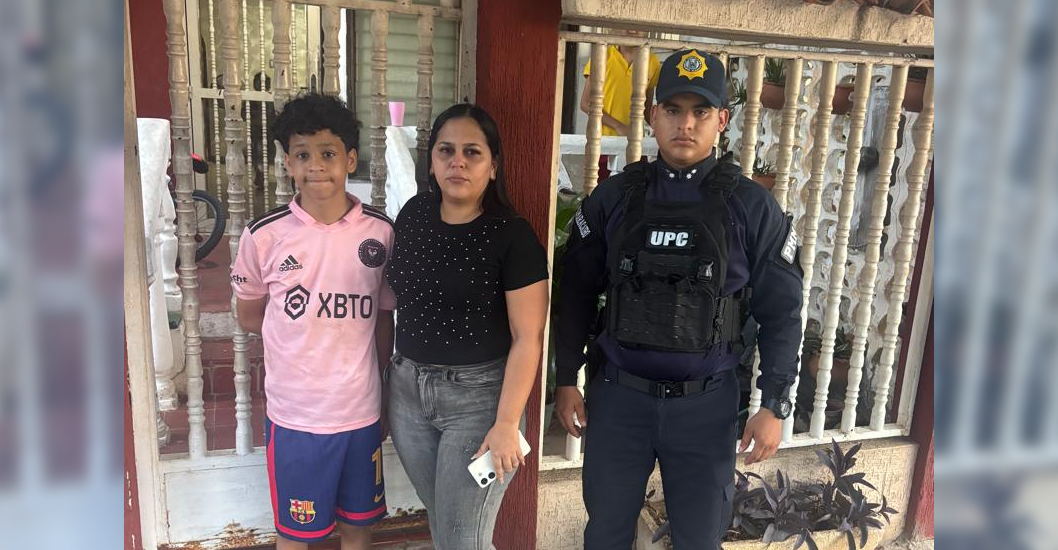 ¡ENTREGADO A SU MAMÁ! UPC-Polimaracaibo ubica a niño reportado como desaparecido este 3-Jun