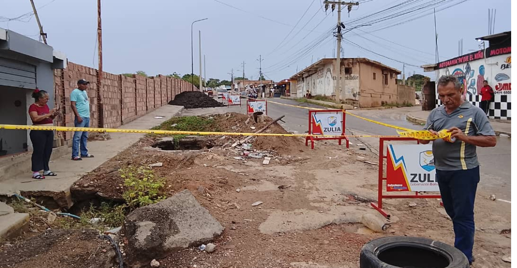 ¡ATENCIÓN A SOLICITUDES COMUNITARIAS! Gobernación del Zulia sustituye colectores y repara red de agua potable en Cañada Honda