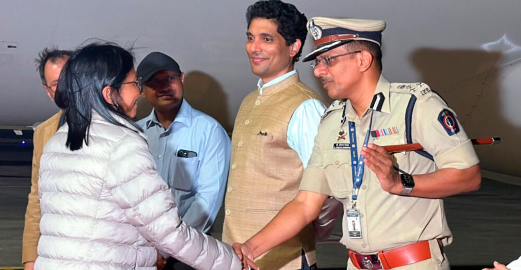 ¡CUMPLIENDO SU AGENDA OFICIAL! Delcy Rodríguez llegó a la ciudad de Mumbai para fortalecer la cooperación bilateral