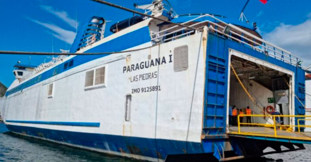 ¡CONECTIVIDAD MARÍTIMA! Reanudan operaciones del ferry Paraguaná I tras casi año y medio fuera de servicio