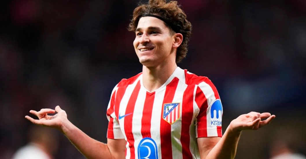 ¡RIVALIDAD CAPITALINA EN EL MERCADO DE FICHAJES! El Atlético de Madrid rechaza una megaoferta de 150 millones de euros del Real Madrid por Julián Álvarez