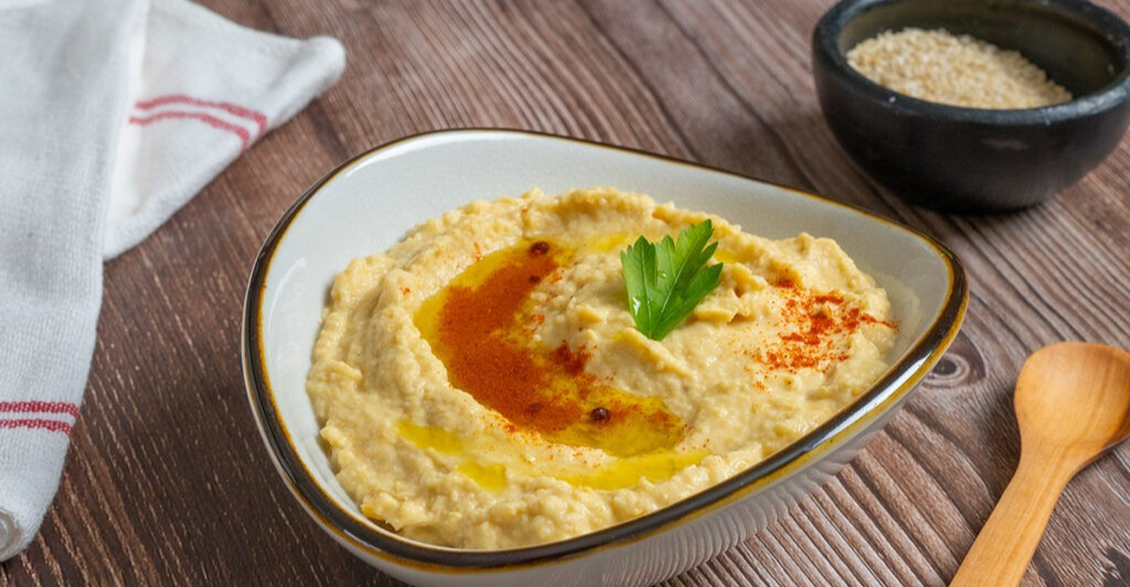 ¡COCINA AL MINUTO! Hummus de garbanzos. La receta original, fácil y casera