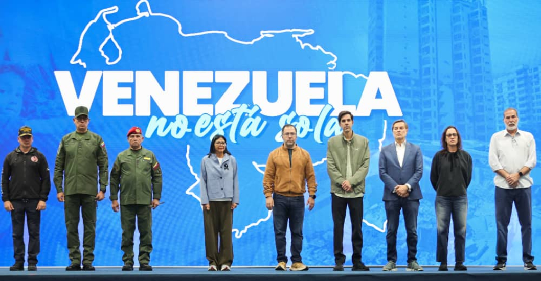 ¡AGRADECIMIENTO DE UN PAÍS! Presidenta (E) Delcy Rodríguez condecora a rescatistas de Reino Unido, Qatar, Francia, India, Barbados, Brasil y Argentina
