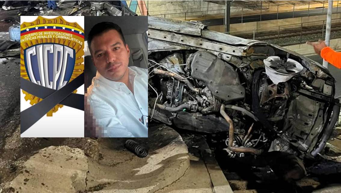 ¡UNO ERA INSPECTOR DEL CICPC! Identifican a dos de los involucrados en el choque mortal de la Circunvalación 1 || Fotos