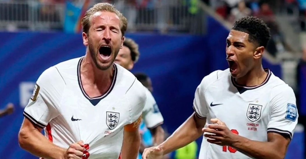 ¡VAN CONTRA MÉXICO! Harry Kane viste de héroe a Inglaterra con un doblete y elimina a la República del Congo