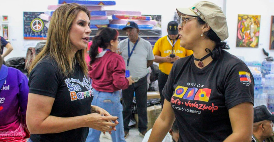 ¡DONATIVOS PARA AFECTADOS EN LOS TERREMOTOS! Ana Clara Barboza de Di Martino: “Alcaldía cumple protocolos de control en sus centros de acopio”