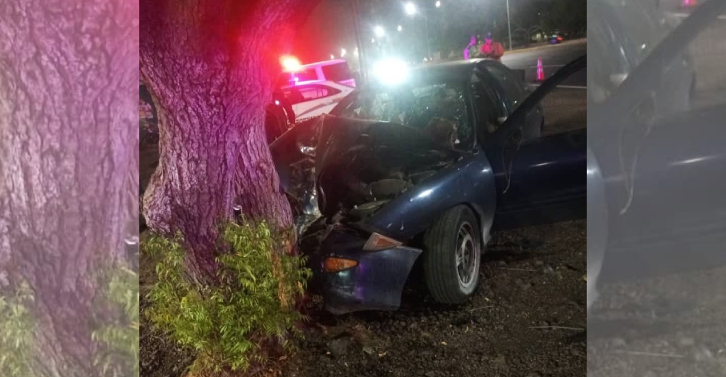 ¡SIN TIEMPO PARA PRIMEROS AUXILIOS! Muere al chocar contra un árbol en la C-1