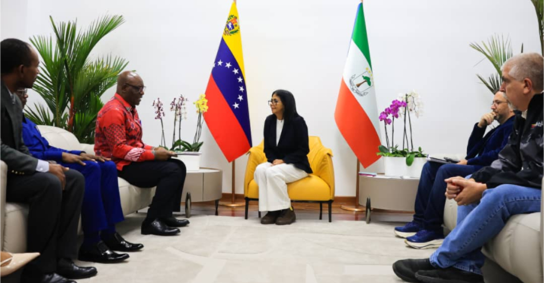 ¡MUESTRA DE COOPERACIÓN BILATERAL! Presidenta (E) Delcy Rodríguez agradece solidaridad de la República de Guinea Ecuatorial