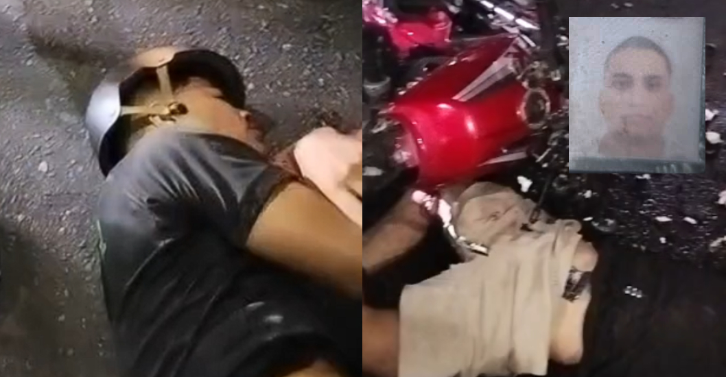 ¡EN LA C-2, EN BARRIO BOLÍVAR! Un joven murió y otro quedó lesionado al chocar moto con camión compactador de basura