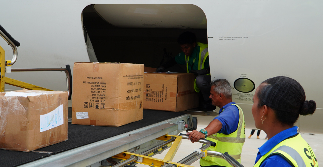 ¡MANTENDRÁ EL ACOMPAÑAMIENTO LOGÍSTICO! Llega nuevo vuelo humanitario procedente de República Dominicana