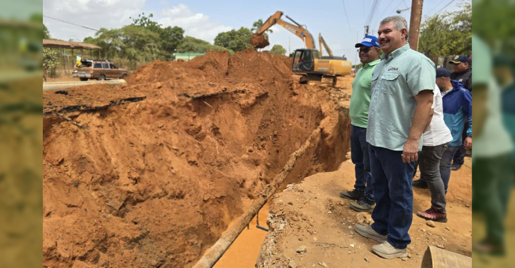¡OBRA CON APOYO DE HIDROVEN! Gobernación inicia sustitución de 140 metros de colector de aguas servidas para beneficiar el oeste de Maracaibo