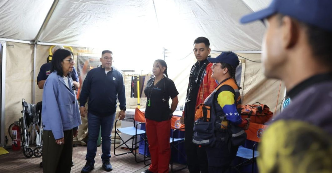 ¡»ES MUY IMPORTANTE INSISTIR»! Presidenta Encargada reitera llamado al cese de las sanciones ante emergencia sísmica