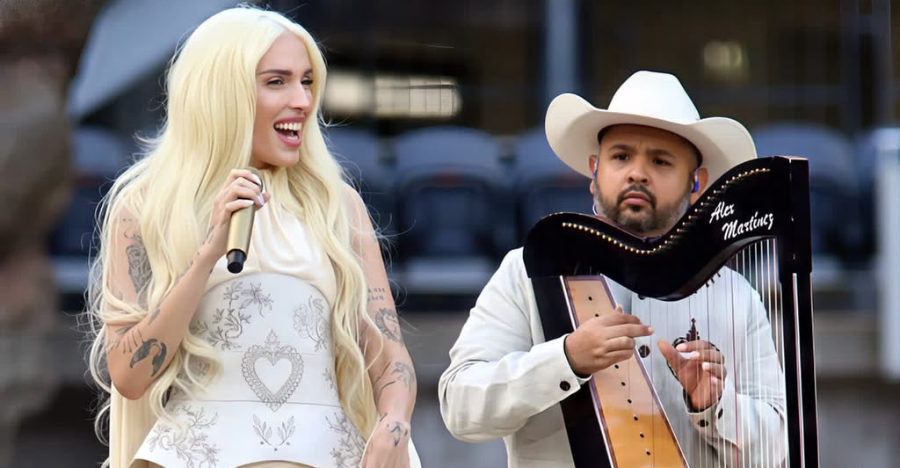 ¡CONCEPTO ESCÉNICO INNOVADOR! Arpamartínez impulsa el arpa venezolana junto a Elena Rose en la gira de Karol G