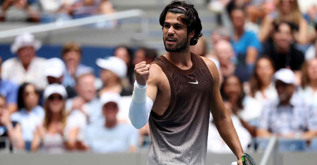 ¡SENSACIÓN DE ESTAR RECUPERADO! Alcaraz firma un sólido debut del US Open en su regreso tras lesión