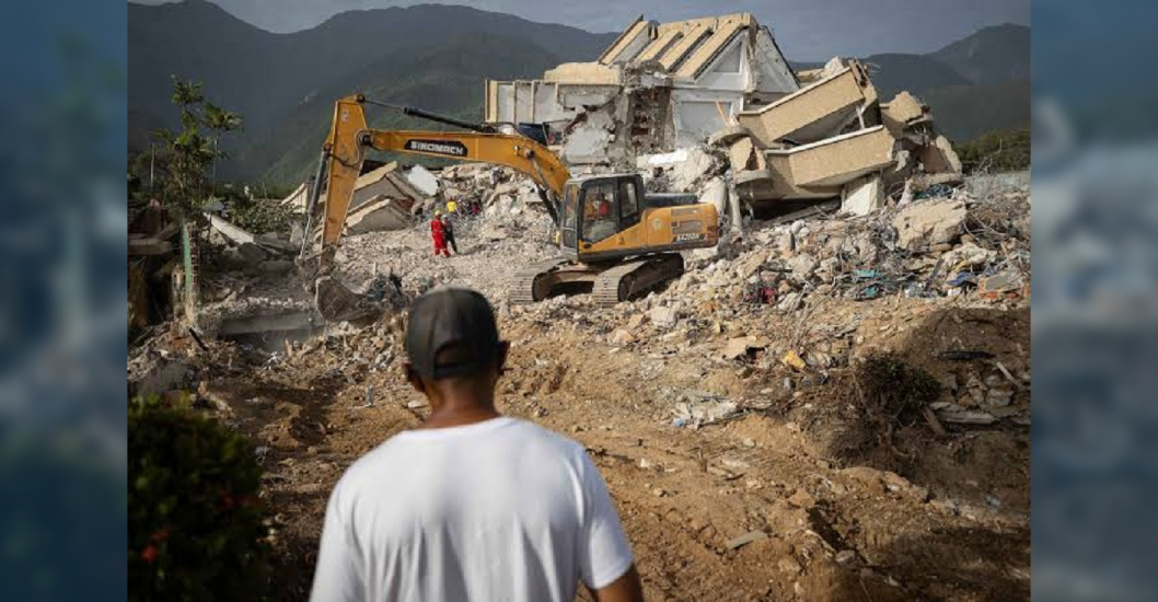 ¡MATERIAL SERÁ REUTILIZADO! Recolectan más del 28% de los desechos generados por el doble sismo en La Guaira