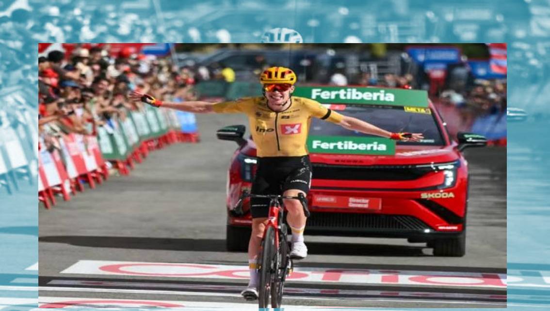 ¡HITO EN LA VUELTA A ESPAÑA! Andreas Leknessund corona en solitario en Valdelinares y Pogačar sigue de rojo