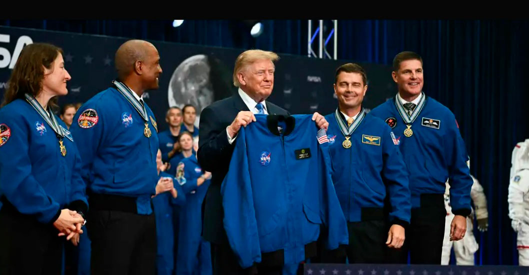 ¡CON FORMACIÓN MILITAR Y CIVIL! Trump anuncia la creación de la Academia Espacial de EE. UU.