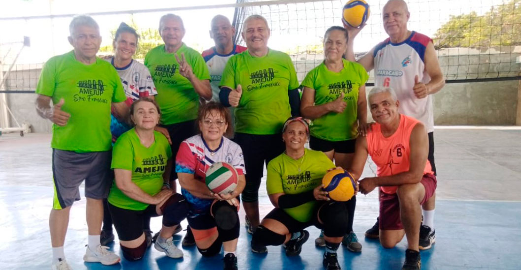 ¡11 AÑOS SIENDO CAMPEONES! Voleibol de Jubilados de Educación Zulia va por el título en la XII Edición Nacional