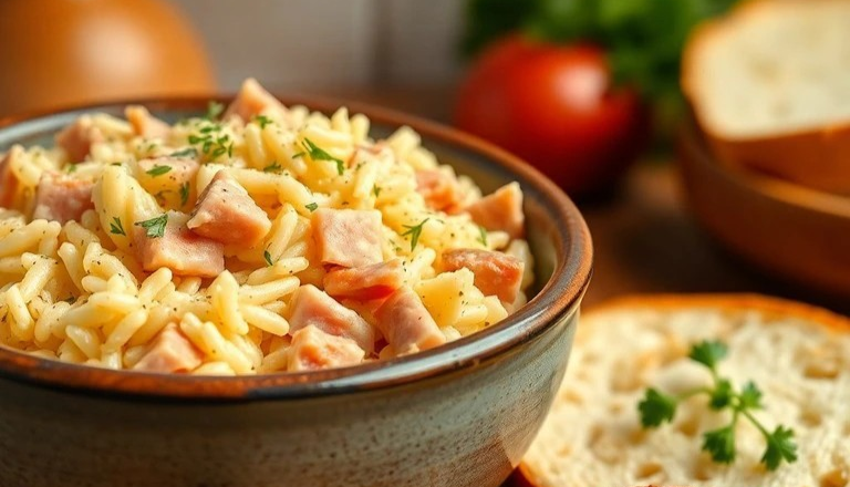 ¡COCINA AL MINUTO! Arroz con jamón y queso. Un plato fácil, económico y delicioso