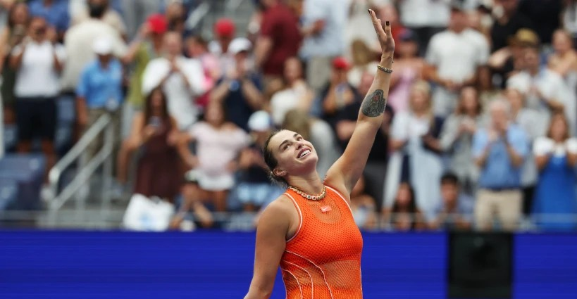 ¡IMPONE SU PODER ANTE TOWNSEND! Sabalenka avanza a cuartos del US Open