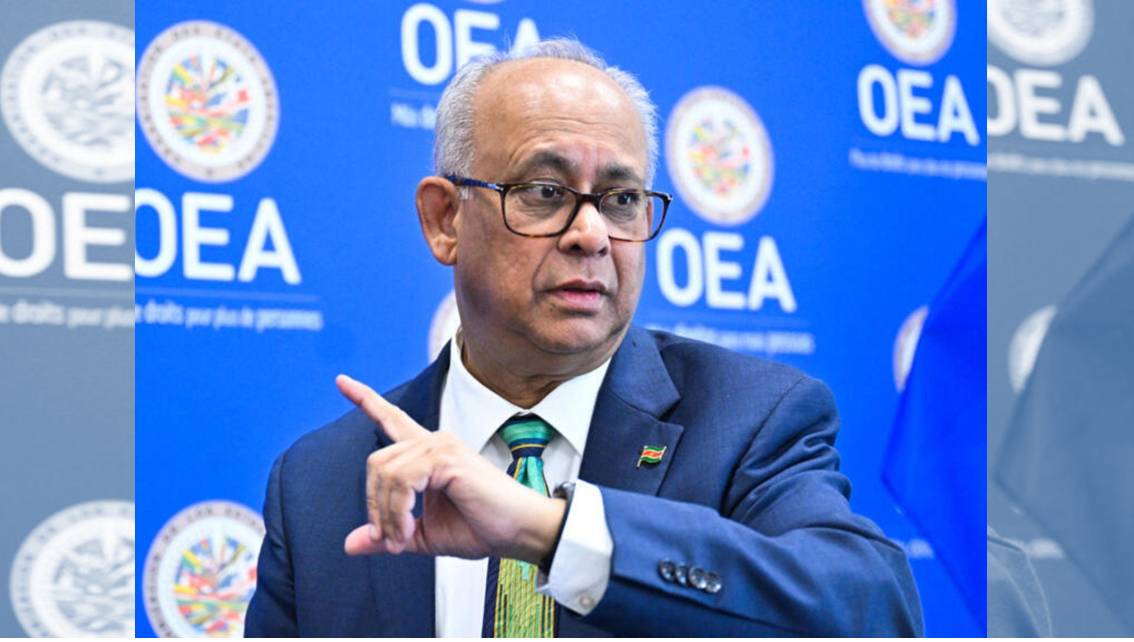 ¡»NO NECESITAN VOLVER A UNIRSE, PORQUE SIGUEN SIENDO MIEMBROS»! Secterario OEA, Albert Ramdin pide a Gobierno interino designar representante permanente de Venezuela