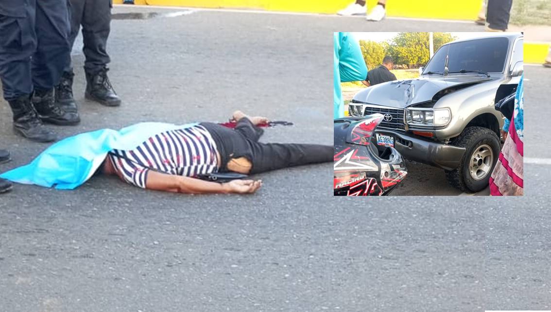 ¡ATROPELLAN Y MATAN A UNA SEÑORA EN LA C-3! Camioneta Toyota gris la impacta en la entrada de La Chamarreta || Investigan el hecho