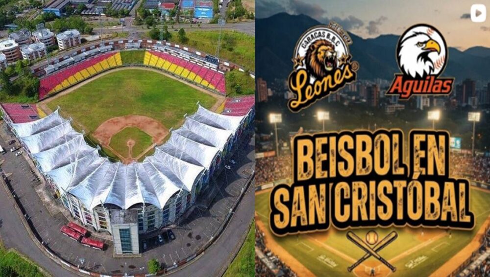 CARACAS VS ÁGUILAS EN SAN CRISTÓBAL! Anuncian dos juegos de pretemporada en el 'Metropolitano de Béisbol' || Aquí las fechas - Noticia al Minuto