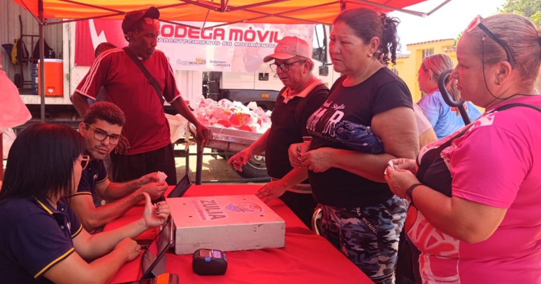 ¡DESPLIEGUE DEFUNDAMECADO! Familias de cuatro parroquias de Maracaibo beneficiadas con jornada de Bodega Móvil