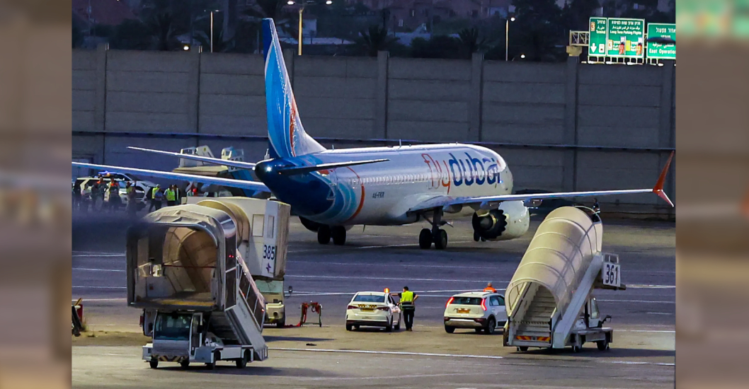 ¡MIENTRAS AVANZA LA INVESTIGACIÓN! Flydubai suspende todos sus vuelos desde y hacia Israel