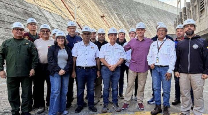 ¡POR INSTRUCCIONES PRESIDENCIALES! Realizan inspección técnica al Guri para blindar el Sistema Eléctrico Nacional