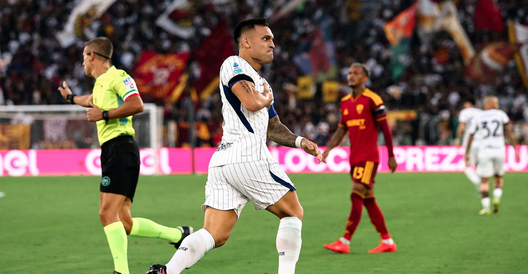 ¡NOCHE MAGNÍFICA EN LA SERIE A! Lautaro Martínez firma un doblete heroico para rescatar al Inter ante la Roma