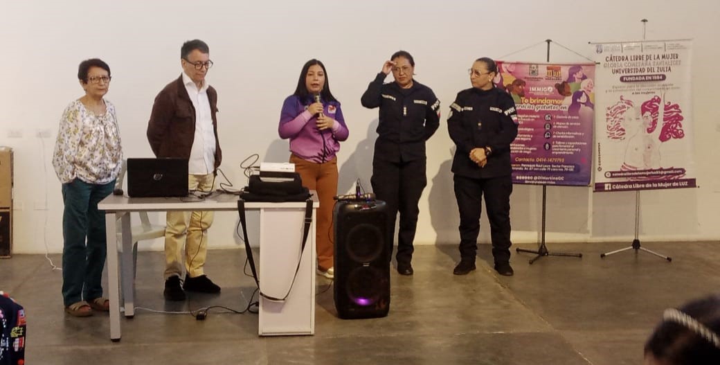 ¡SENSIBILIZACIÓN! Cátedra Libre de la Mujer de LUZ participa en la formación de la nueva Brigada Femenina de Polimaracaibo