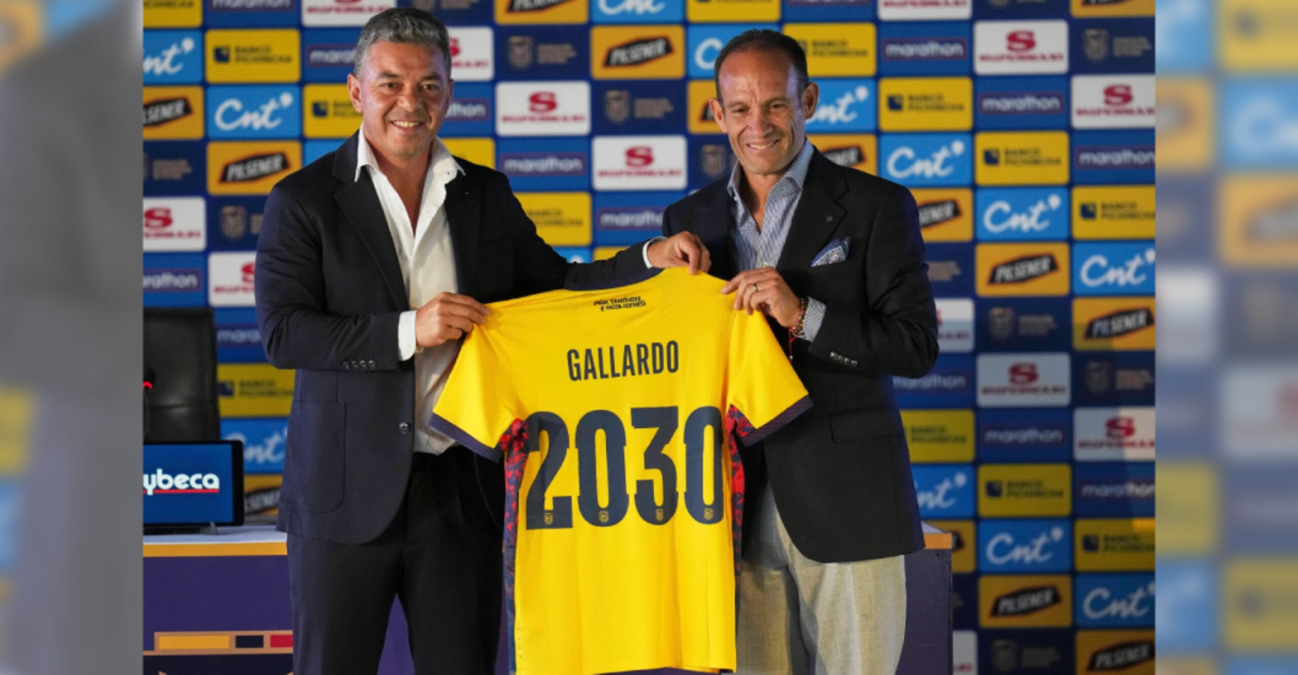 ¡CONTRATADO POR EL CICLO MUNDIALISTA! Marcelo Gallardo es presentado oficialmente como nuevo técnico de Ecuador