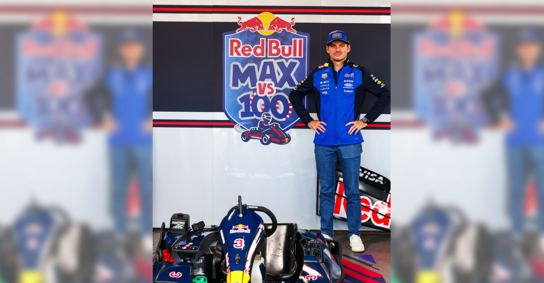 ¡SIN RIVALES! Max Verstappen vence a 100 pilotos en una carrera de karting y completa reto muy especial