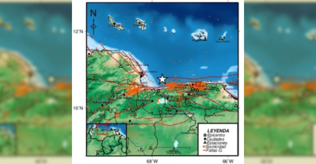 ¡LA TARDE DE ESTE LUNES! Funvisis reporta sismo de magnitud 3.2 al noreste de Morón en Carabobo