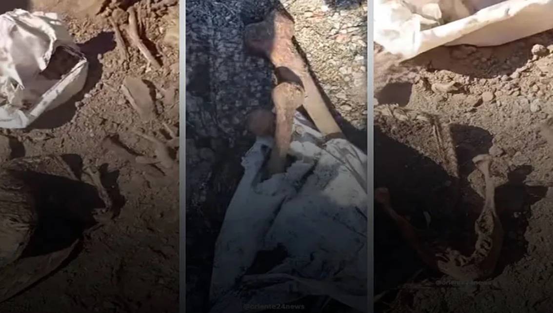 ¡ESCENARIO MACABRO Y ESPELUZNANTE! Localizan sacos de huesos, osamentas humanas, herramientas y objetos personales enterrados en una playa || Detalles