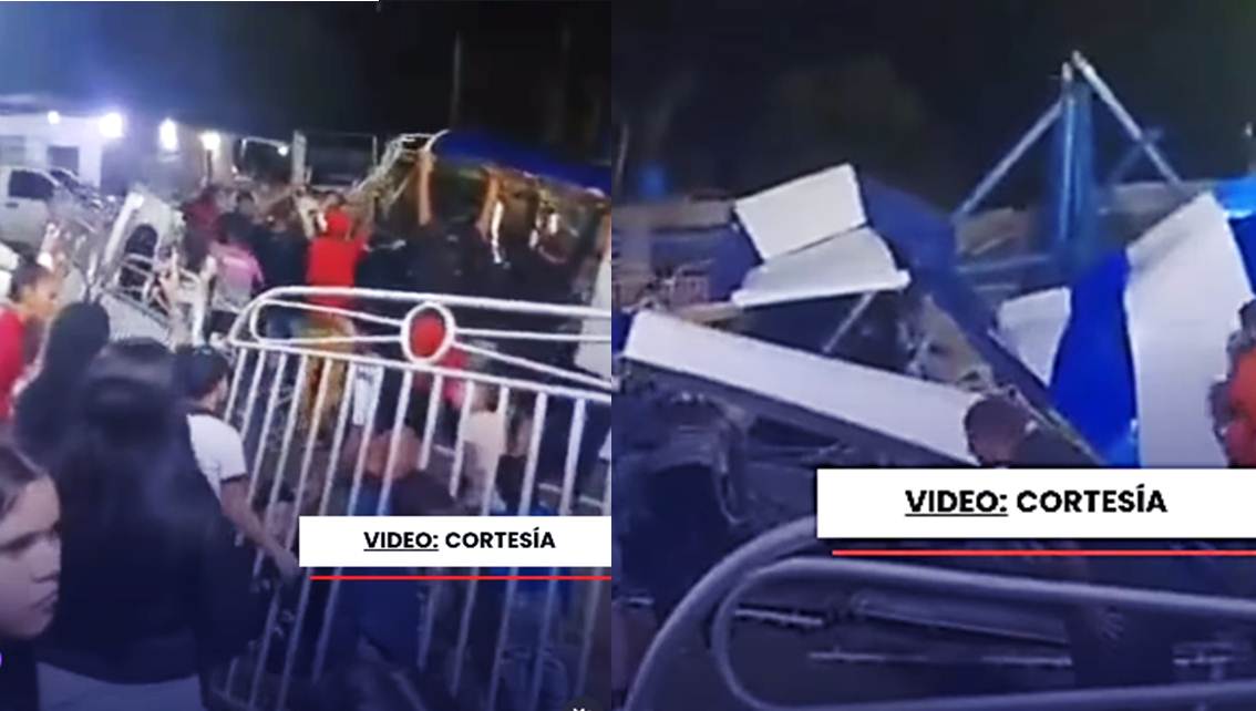 ¡SILLITAS VUELAN LITERALMENTE Y SE DESPLOMAN! Casi en tragedia acaba accidente de atracción mecánica || Varios leisonados