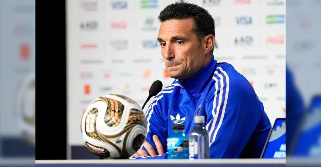 ¡FALTA CONVERSAR CON EL PRESIDENTE DE AFA! Scaloni sobre su continuidad en Argentina: “Ganas hay seguro de estar acá”