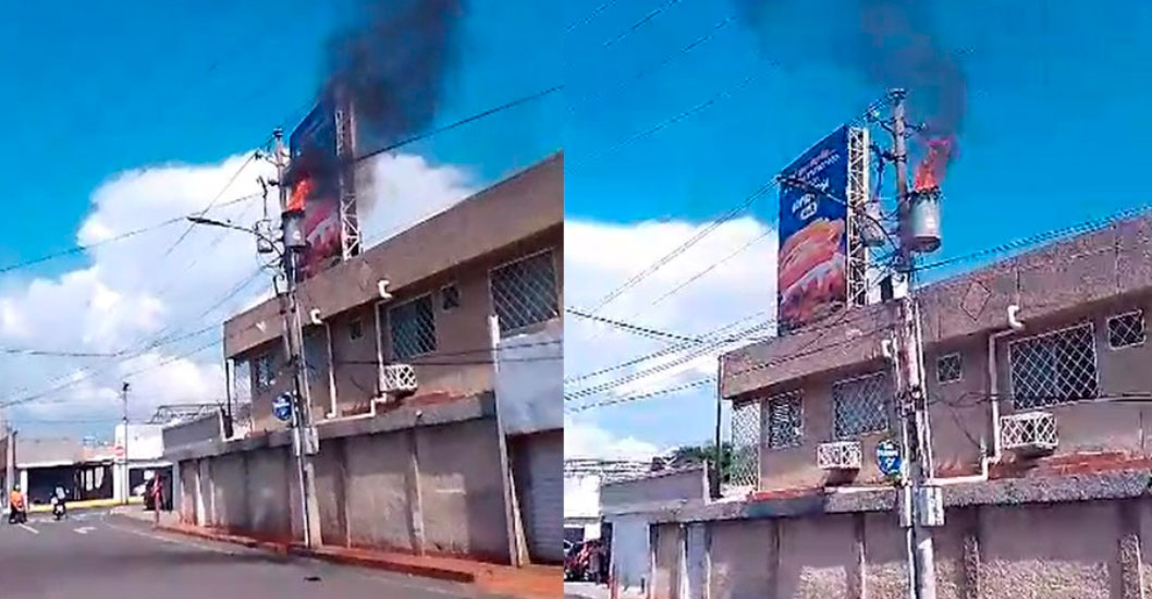 ¡VECINOS PIDEN AYUDA A CORPOELEC! Explota transformador en la calle 60D del sector Las Tarabas