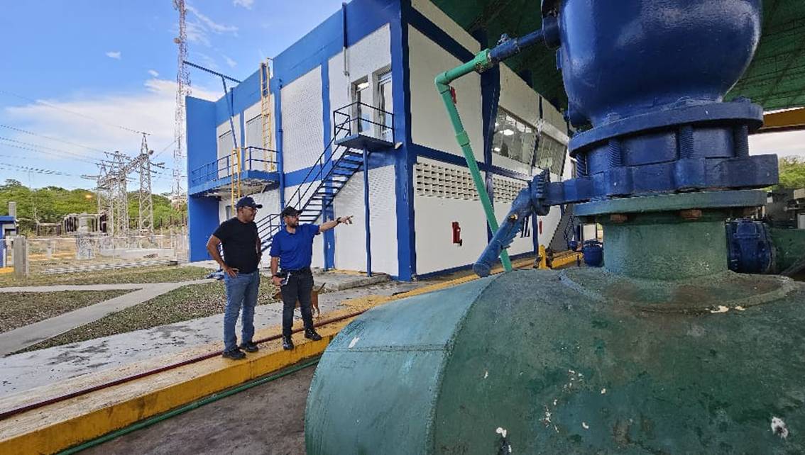 ¡VERIFICAN CORRECTO FUNCIONAMIENTO EN EMBALSE DE TULÉ! Constatan producción estimada de 1.200 litros de agua potable por segundo