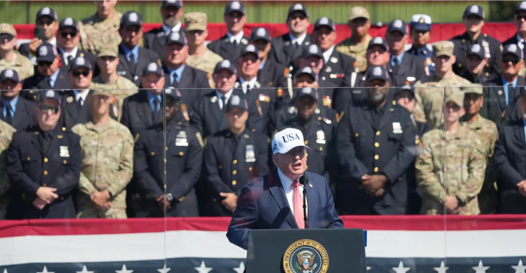 ¡DEFENSA DE SU TERRITORIO! Trump recuerda el 11-S y advierte que EEUU utilizará “todo su poder” para impedir otra tragedia terrorista