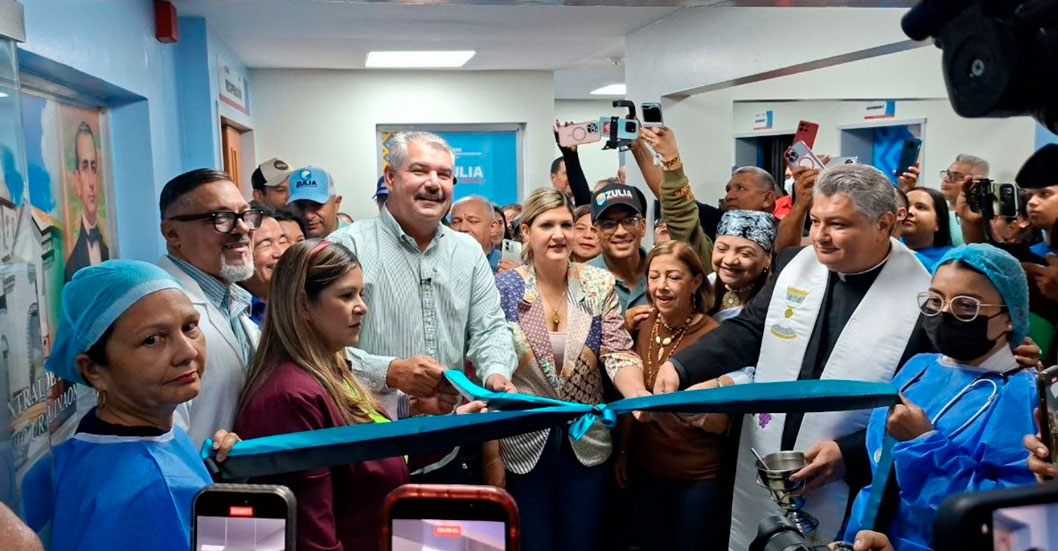 ¡TECNOLOGÍA DE PRIMERA! Gobernador Luis Caldera inaugura moderna UCI y cuatro pabellones en el Hospital Central de Maracaibo