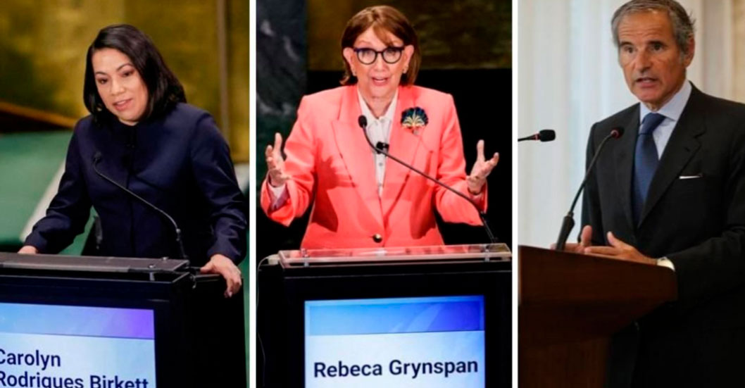 ¡FAVORITAS EN NUEVA YORK! Dos latinoamericanas lideran la votación para la Secretaría General de la ONU
