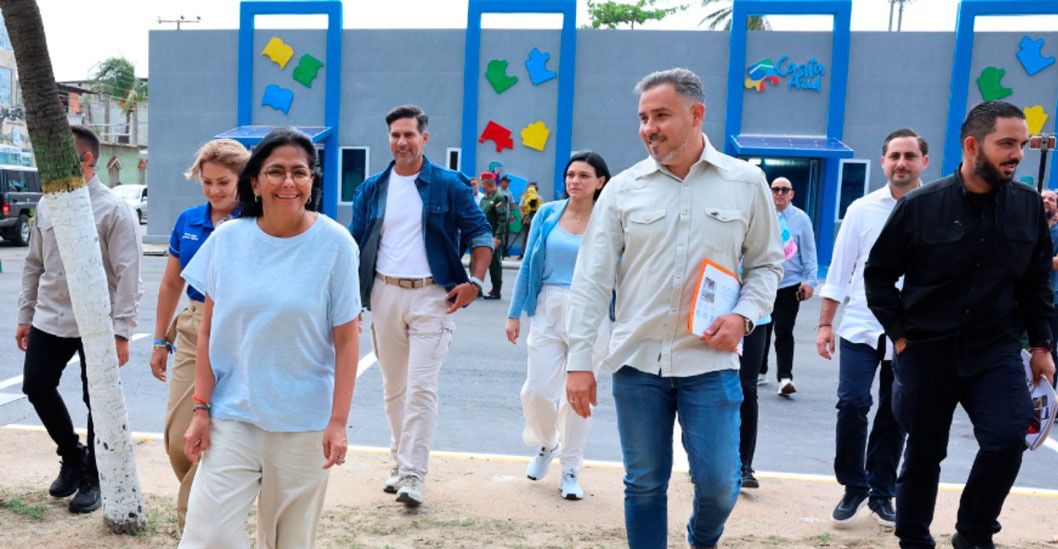¡REFUERZA LA INCLUSIÓN DE PERSONAS CON TEA! Delcy Rodríguez supervisa la nueva «Casita Azul» en Anzoátegui